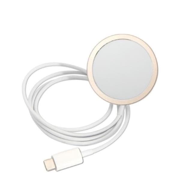 GUESS iPhone 14 Pro Magsafe Skal Print + Trådlös Laddare - Blå Blå