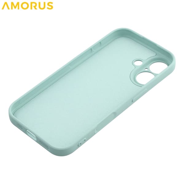 AMORUS Mobilskal till iPhone 17 Precise Cutouts TPU Fiber - Blå Blå