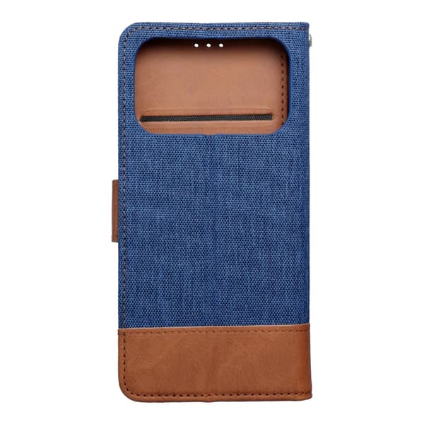 iPhone 17 Pro Max Pung Etui Jeans - Blå Blå