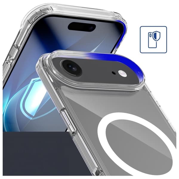 3MK Mobilskal till iPhone Air MagSafe Armor - Transparent Transparent