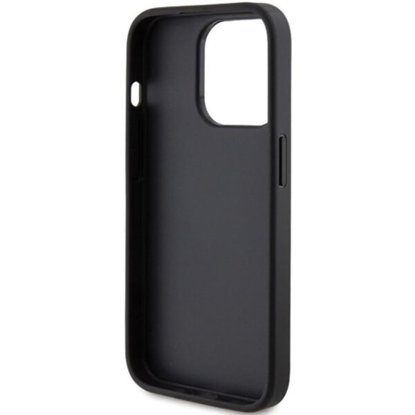 Guess iPhone 15 Pro Mobile Cover 4G Stripe Collection - harmaa