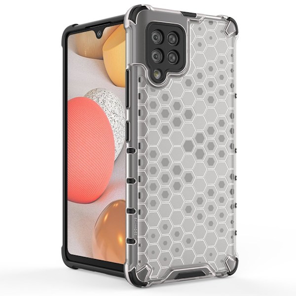 Honeycomb Armor Skal till Samsung Galaxy A42 5G - Svart Svart