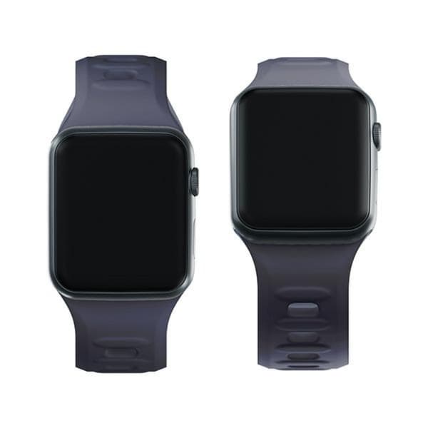 3mk Apple Watch (38/40/41mm) Armband Silikon - Grå Grå