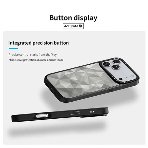 Mobilskal till iPhone 17 Pro Max MagSafe Aluminium Silikon Grå