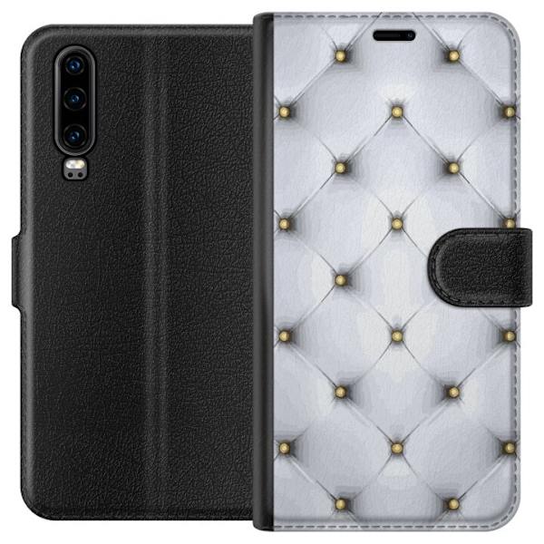 Pung etui til Huawei P30 med Fancy