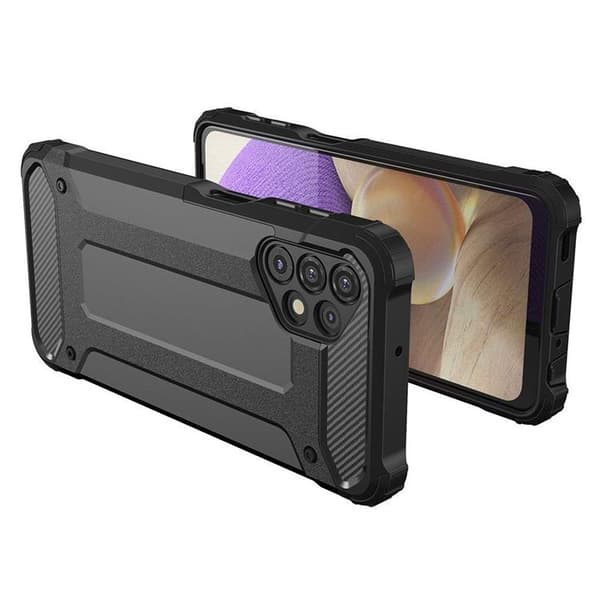 Galaxy A73 Skal Hybrid Armor Tough Rugged - Blå Blå