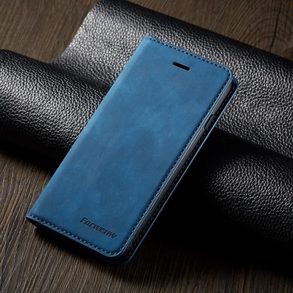 FORWENW Fantasy Series iPhone 7/8/SE Plånboksfodral Konstläder - Blå
