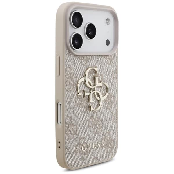 Guess Mobilskal till iPhone 17 Pro 4G Big Logo - Rosa Rosa