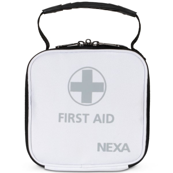 NEXA Första Hjälpen-väska Liten 38 delar - Vit