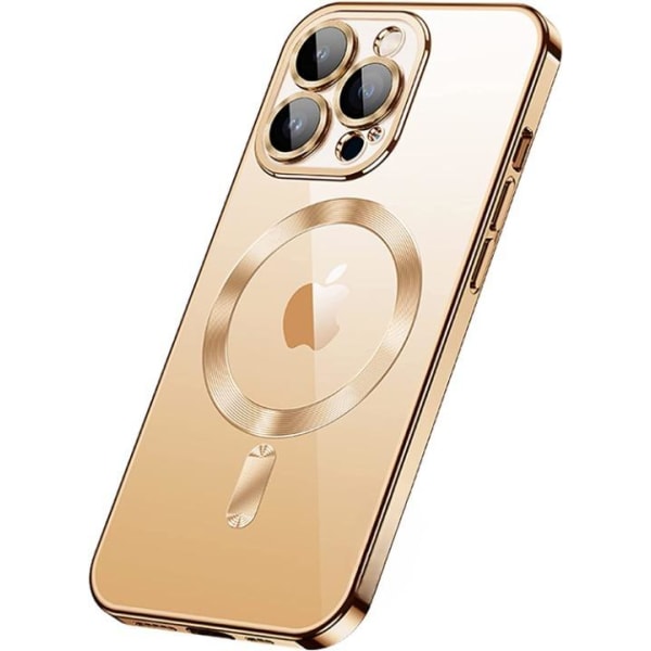 Galvanisering Magsafe Cover iPhone 14 Pro Max - Guld