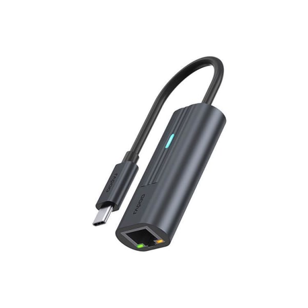 RAPOO-sovitin UCA-1006 USB-C Gigabit LAN -verkkoon