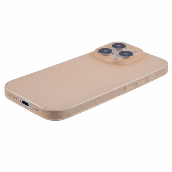 X-LEVEL Mobilskal till iPhone 16 Pro Max Hård PP Matt 0.18mm Guld