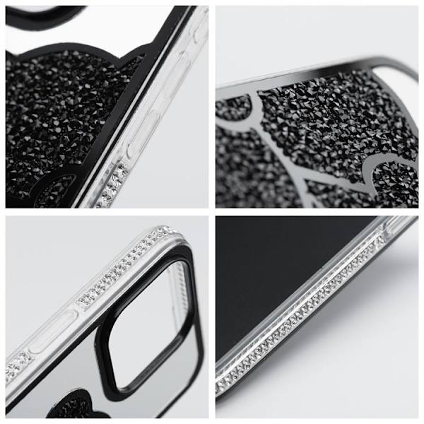 Telefontaske til iPhone 16 Pro Bamse - Sort Black
