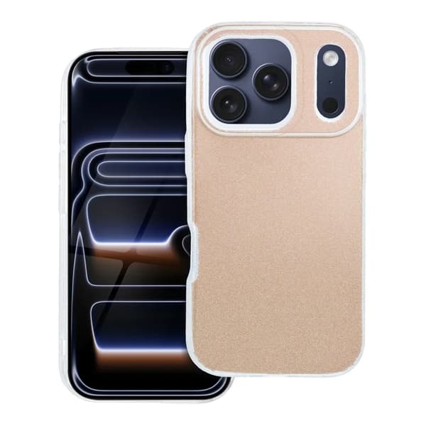Telefontaske til iPhone 17 Pro Shining - Guld Guld