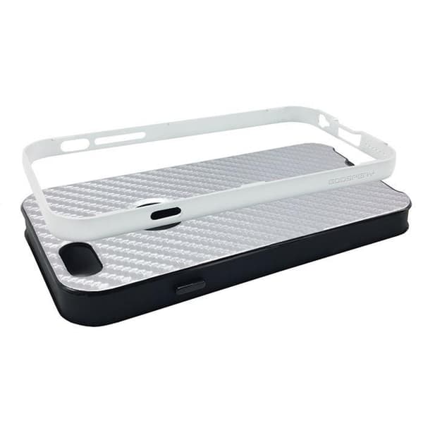Mercury Bumper Skin -kuori Apple iPhone 6S:lle, hopea Silver