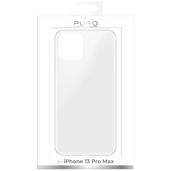 Puro 0.3 Nude Cover iPhone 13 Pro Max - Läpinäkyvä