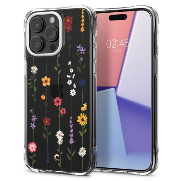 Spigen iPhone 15 Pro Max Mobilskal Magsafe Cyrill - Flower Garde