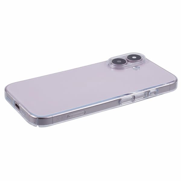 X-LEVEL Mobilskal till iPhone 16 Plus Hård PC Slim Fit Transparent