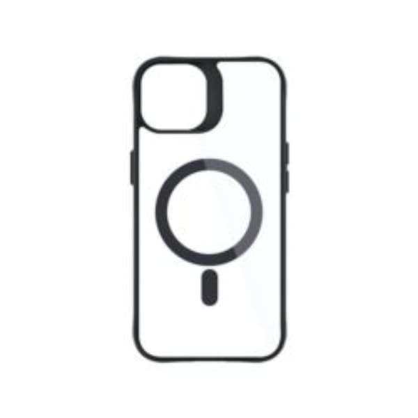3MK telefontaske til iPhone 14 Plus MagSafe Satin Armor - Sort Black