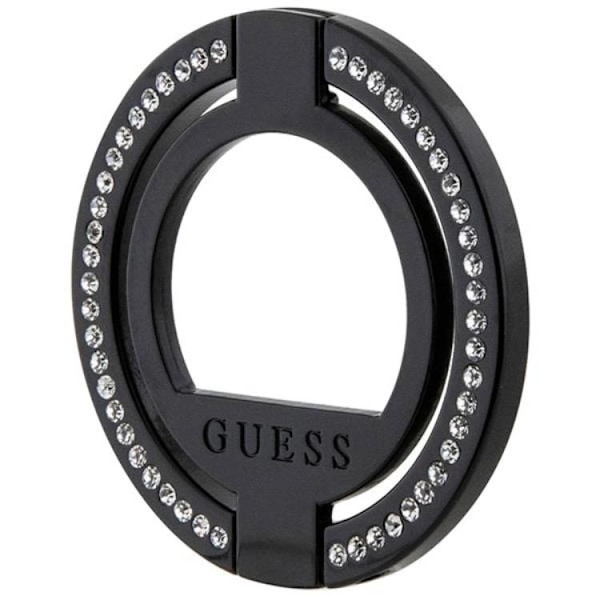 Guess Ringhållare Magsafe Rhinestone - Svart Svart