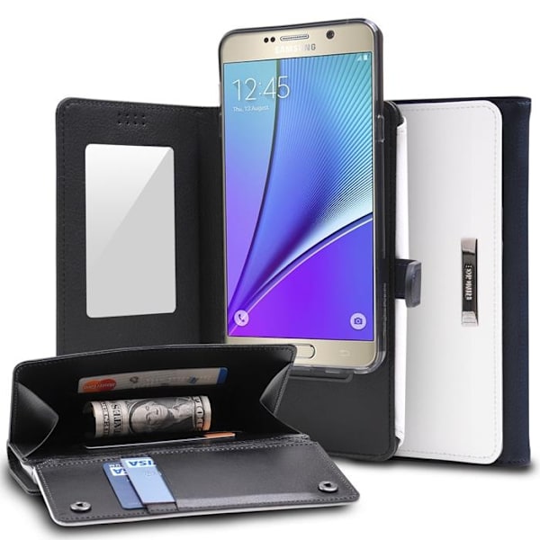 Ringke Wallet Plånboksfodral till Samsung Galaxy S6 - Vit Vit