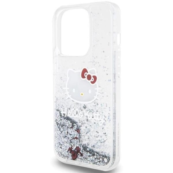 Hello Kitty iPhone 14 Pro Max -mobiilikotelo Liquid Glitter Charms Ki