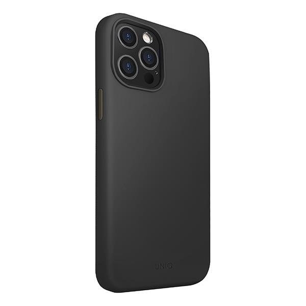 UNIQ Lino Hue iPhone 12 Pro Max - Svart Svart