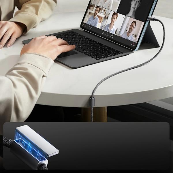 Joyroom S-A50 3A USB-A - USB-C kabel 1.2m - Grå Grå