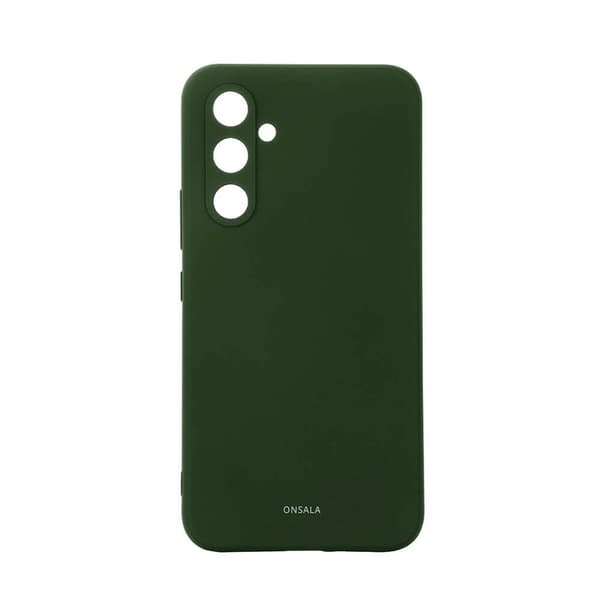 ONSALA Mobilskal Silikon Olive Green - Samsung Galaxy A54 5G