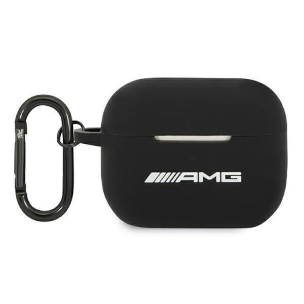 AMG AirPods Pro Skal Silikon Big Logo - Sort