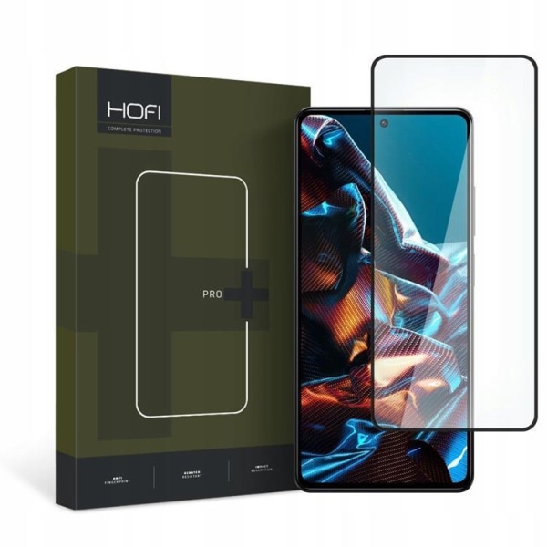 Hofi Xiaomi Redmi Note 12 Pro Härdat Glas Skärmskydd - Svart