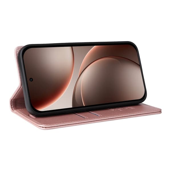 YIKATU Oppo Find X9 Pro 5G Plånboksfodral Konstläder - Roséguld
