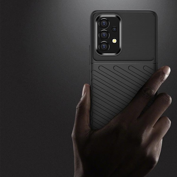 Thunder Flexible Armored Skal Galaxy A53 5G - Svart