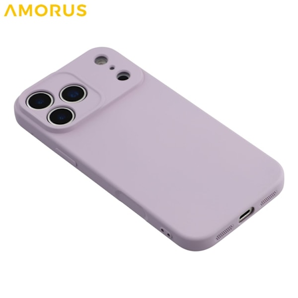 AMORUS Mobilskal till iPhone 17 Pro Max Precise Cutouts - Lila Lila