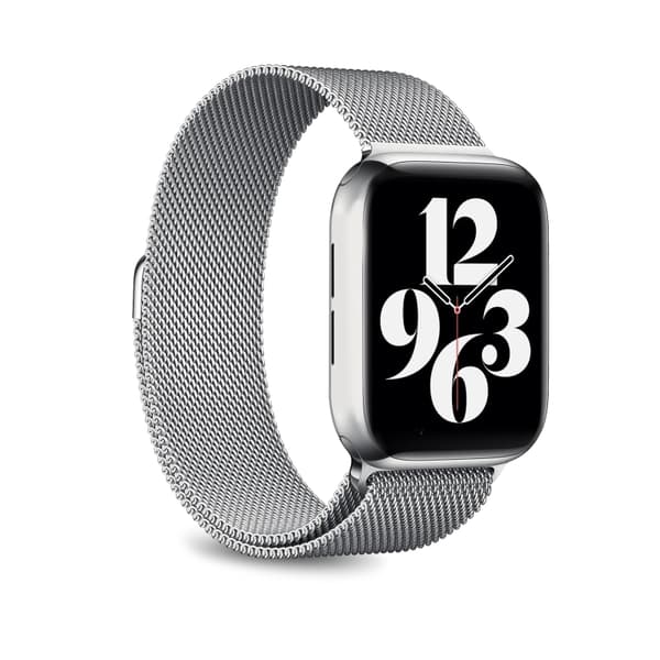 Puro Apple Watch 42/44/45/49mm Armbånd Rustfrit - Sølv Silver