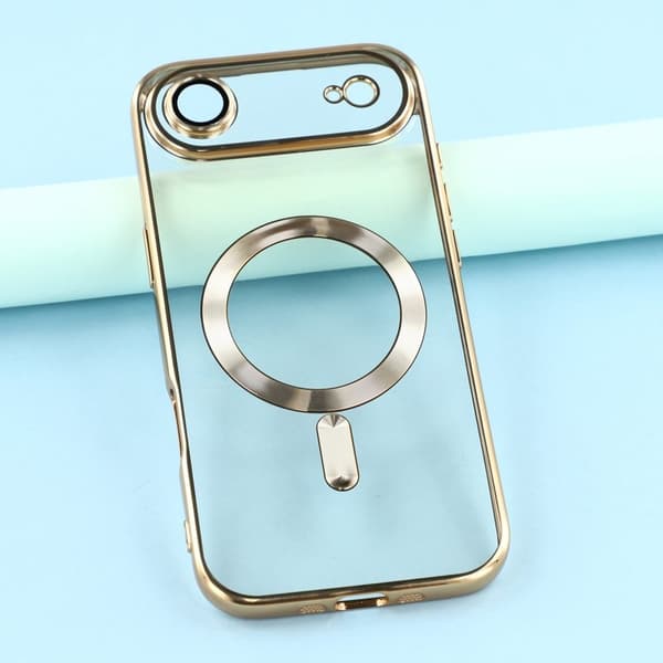 X-LEVEL Mobilskal till iPhone Air MagSafe Full Kamera Skydd Guld