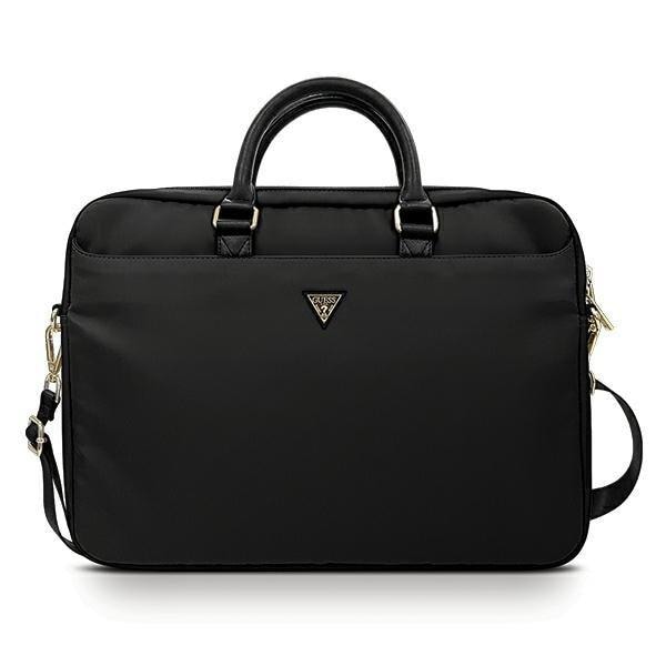 Guess Computer Case 16 "Nylon Triangle Logo - musta Black