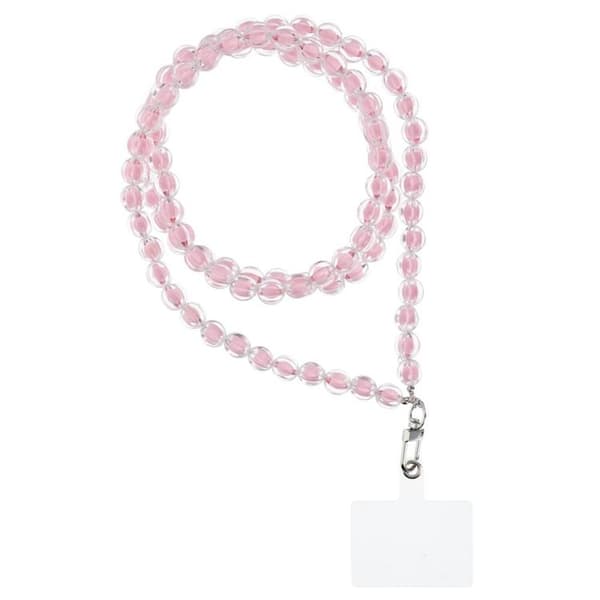 Colorful Halsbandsrem för mobiler längd 120 cm - LjusRosa Rosa
