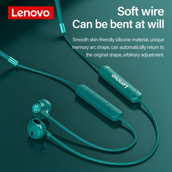 Lenovo Thinkplus SH1 trådløse hovedtelefoner med halsbånd - sort
