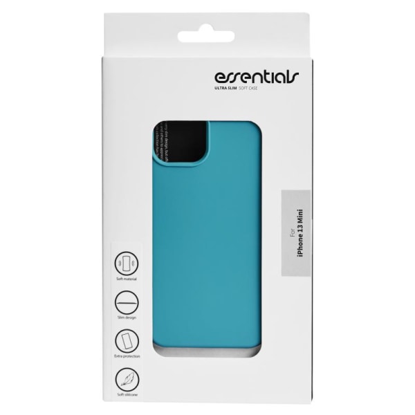 Essentials iPhone 13 Mini Silikone Cover - Grøn