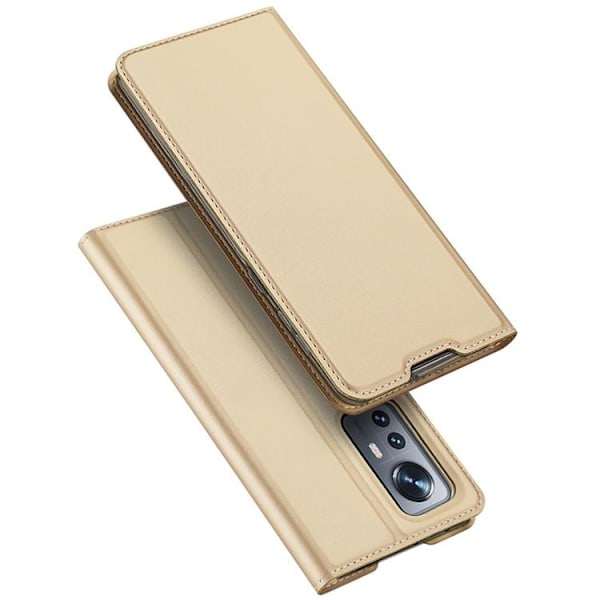 DUX DUCIS Skin Series Plånboksfodral Xiaomi 12/12X - Guld