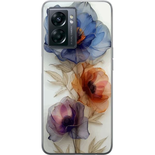 Mobilcover til OnePlus Nord N300 med Silkeblomster