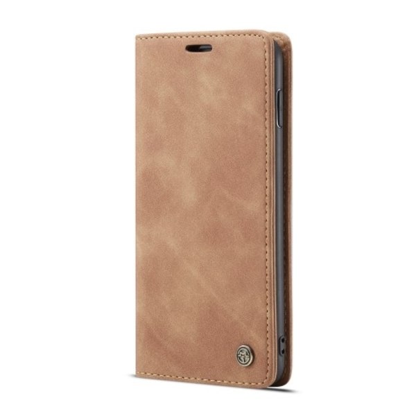 CASEME Plånboksfodral för Samsung Galax S10 Plus - Brun Brun
