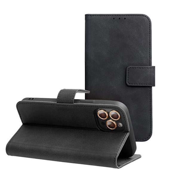 iPhone 15 Pro Max Plånboksfodral Kabura Tender - Svart Svart