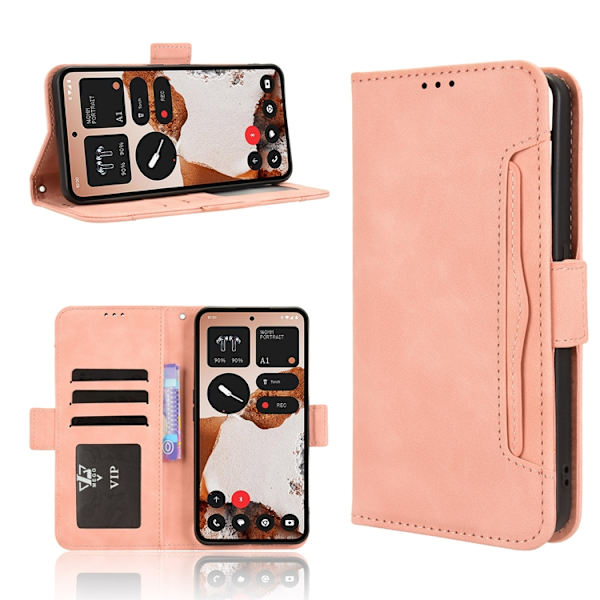 Nothing CMF Phone 2 Pro Plånboksfodral Magnetisk Closure - Rosa Rosa