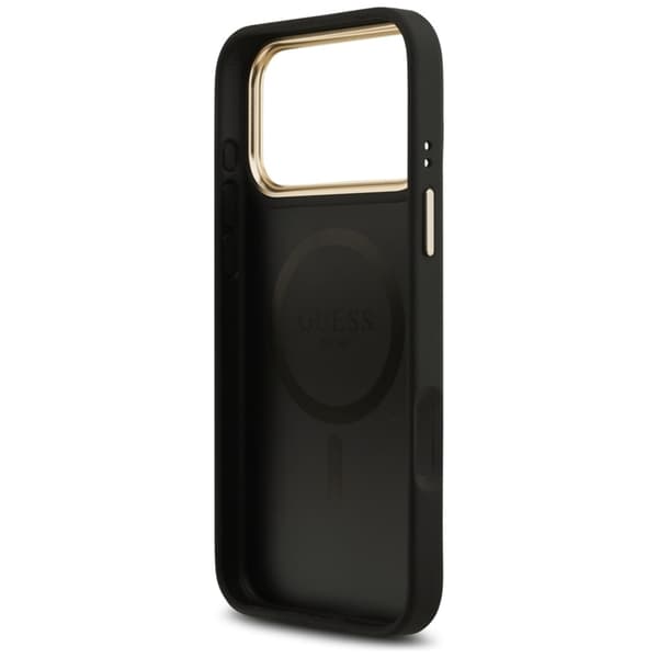 Guess Telefontaske til iPhone 17 Pro Magsafe Stripe - Sort Svart