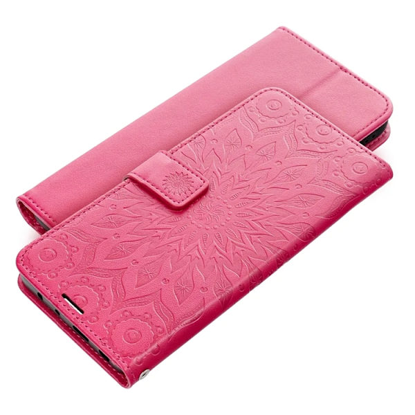 Galaxy S25 Edge Plånboksfodral Mezzo - Mandala Magenta