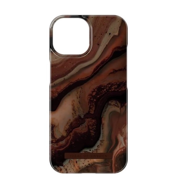iDeal of Sweden iPhone 15 Plus Mobilcover - Dark Amber Marble