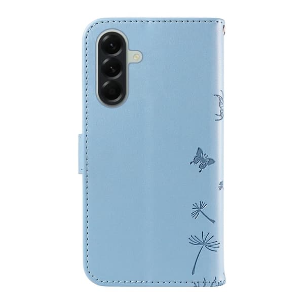 Samsung Galaxy A57 Plånboksfodral Konstläder - Ljusblå