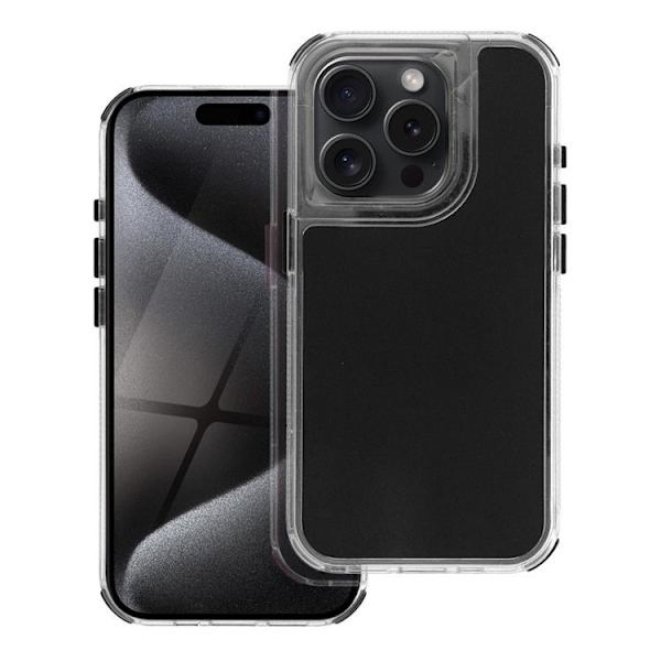 Mobilskal till iPhone 15 Matrix - Svart Svart
